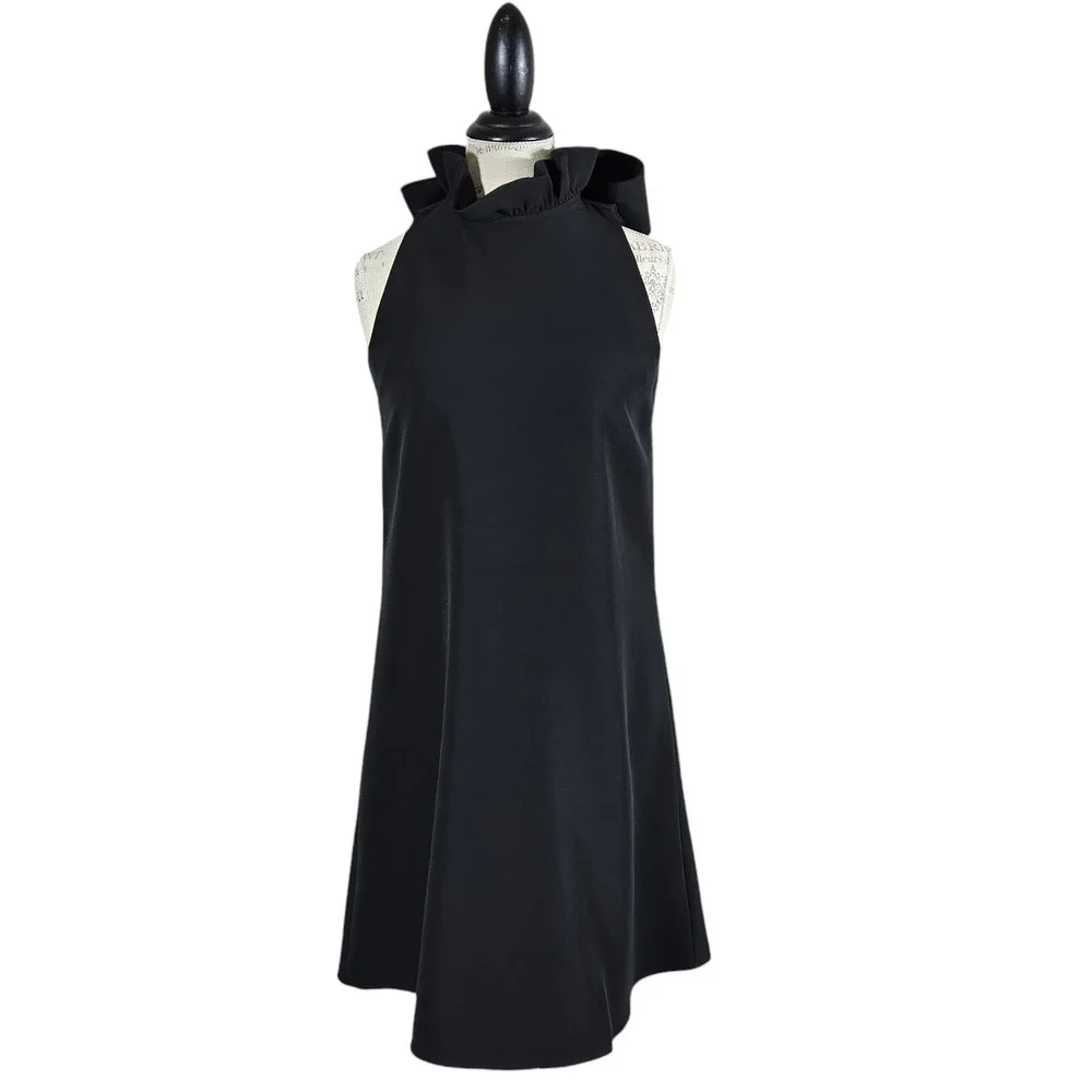 Tuckernuck‎ Blythe Black Bow-Back Shift Dress XS NWT